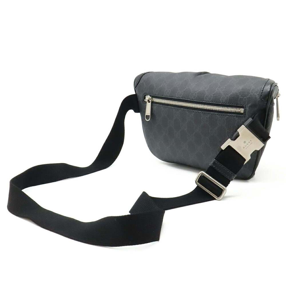 GUCCI Authentic Black Leather Fanny Pack - Picture 3 of 10